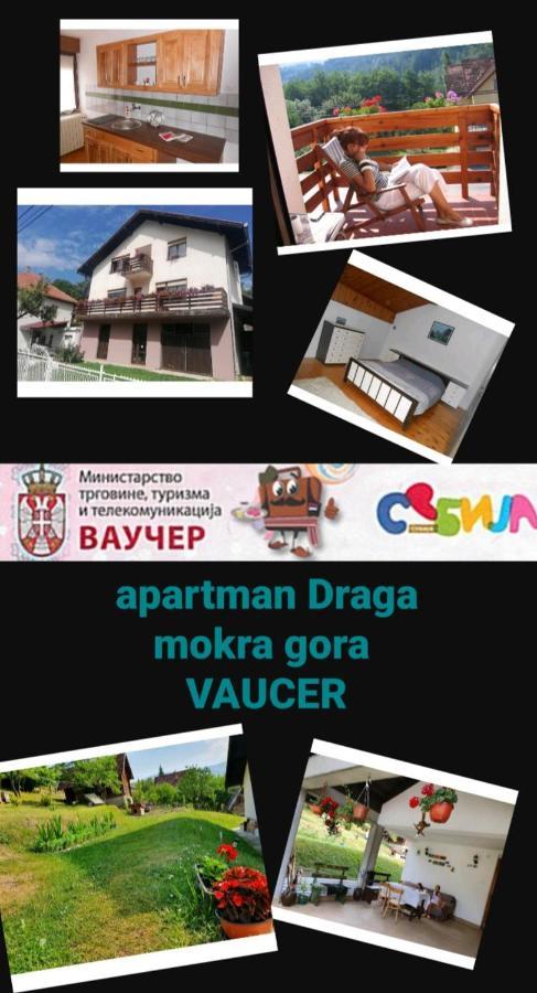 Apartman Draga Bed & Breakfast Mokra Gora Bagian luar foto